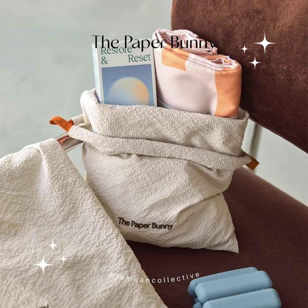 The Paper Bunny Gift Bag + Recraft Srunchie