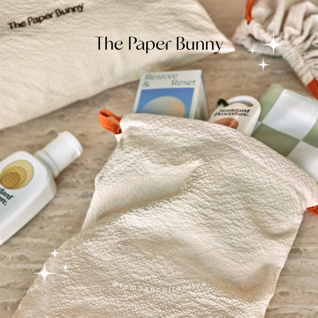The Paper Bunny Gift Bag + Recraft Srunchie