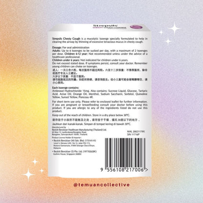 Strepsils Chesty Cough 24s