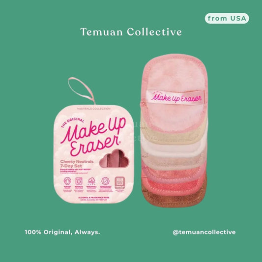 The Original MakeUp Eraser Neutral Collection Sets with Laundry Bag