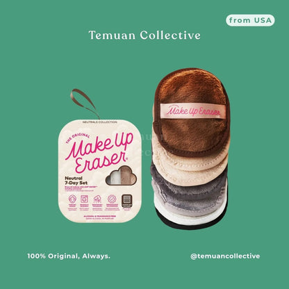 The Original MakeUp Eraser Neutral Collection Sets with Laundry Bag