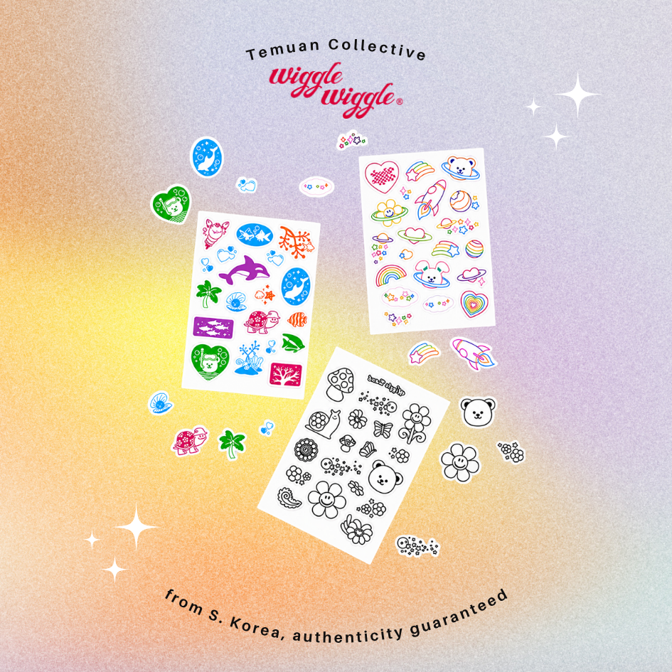 Wiggle Wiggle Tattoo Sticker