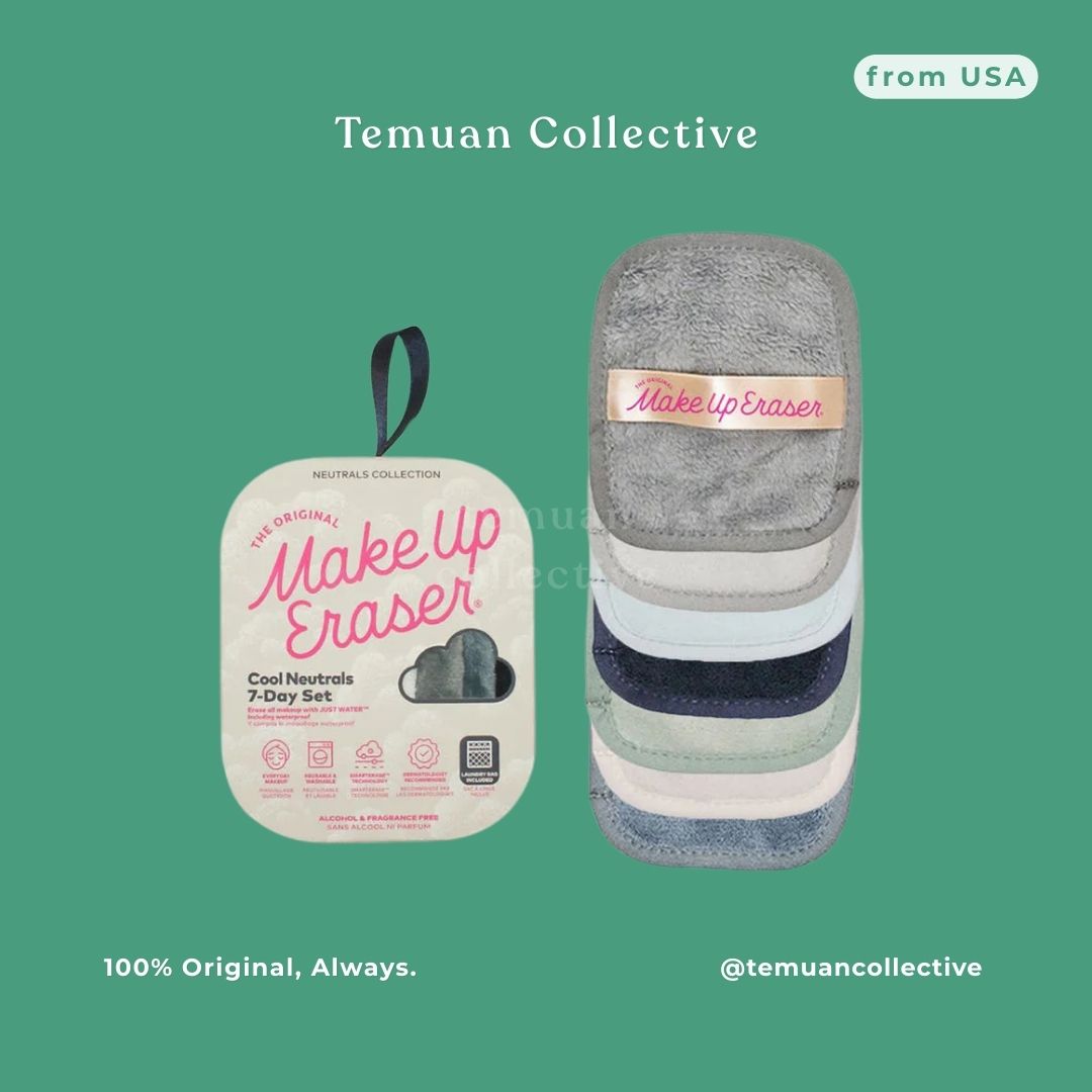 The Original MakeUp Eraser Neutral Collection Sets with Laundry Bag