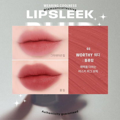 BRAYE Lip Sleek Blur 3.2g Blush On Two in One Solid Lip Cream