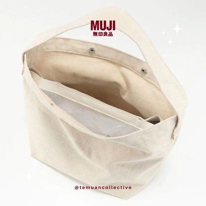 MUJI Japan Cotton Canvas Lunch Bag