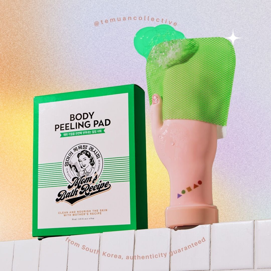 Mom's Bath Recipe Body Peeling Pad