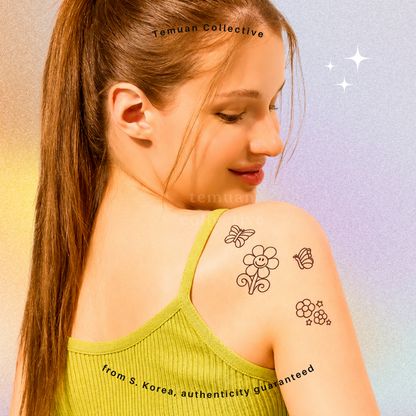 Wiggle Wiggle Tattoo Sticker