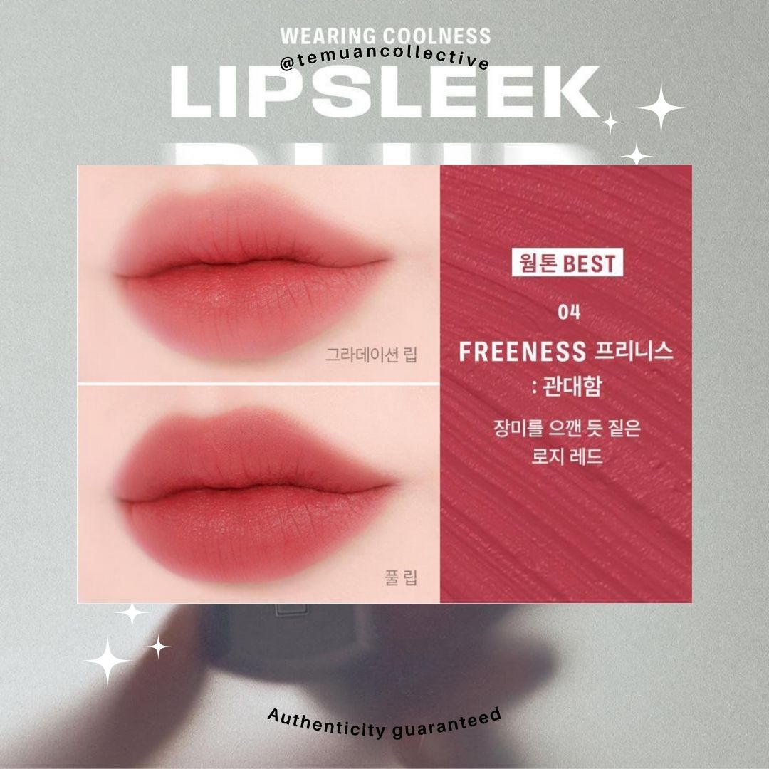 BRAYE Lip Sleek Blur 3.2g Blush On Two in One Solid Lip Cream