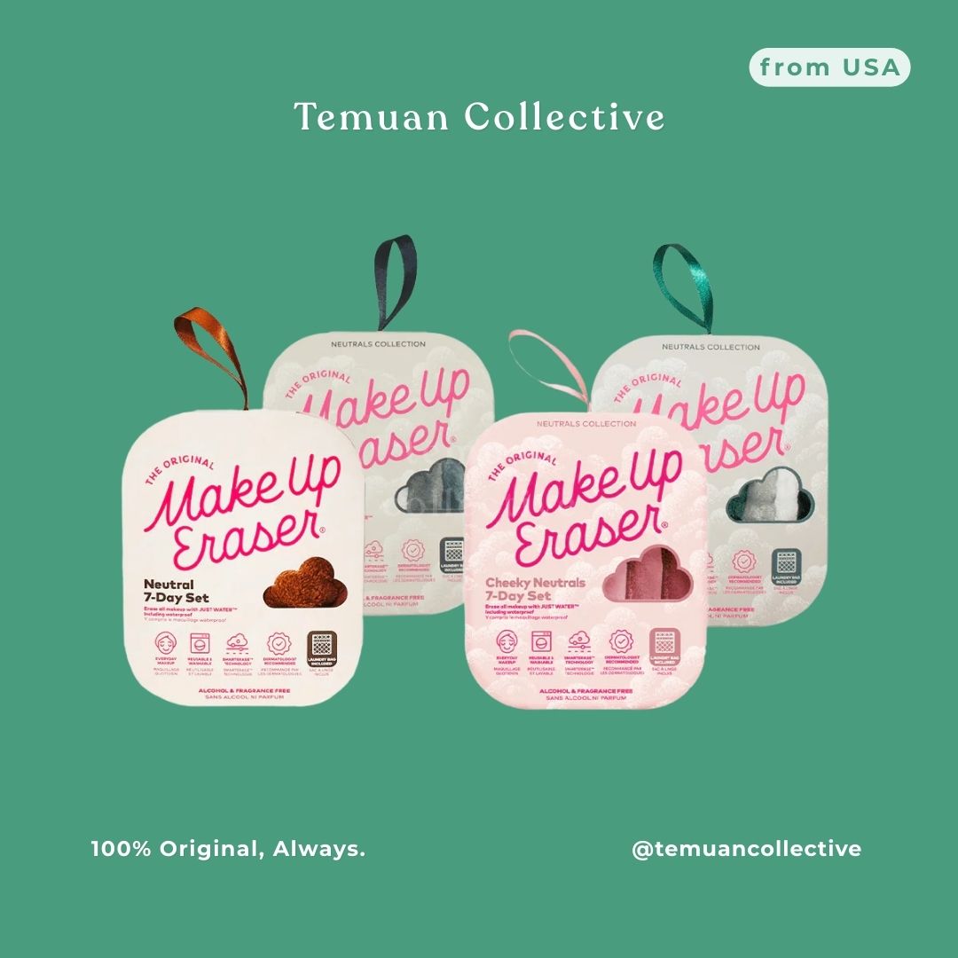 The Original MakeUp Eraser Neutral Collection Sets with Laundry Bag