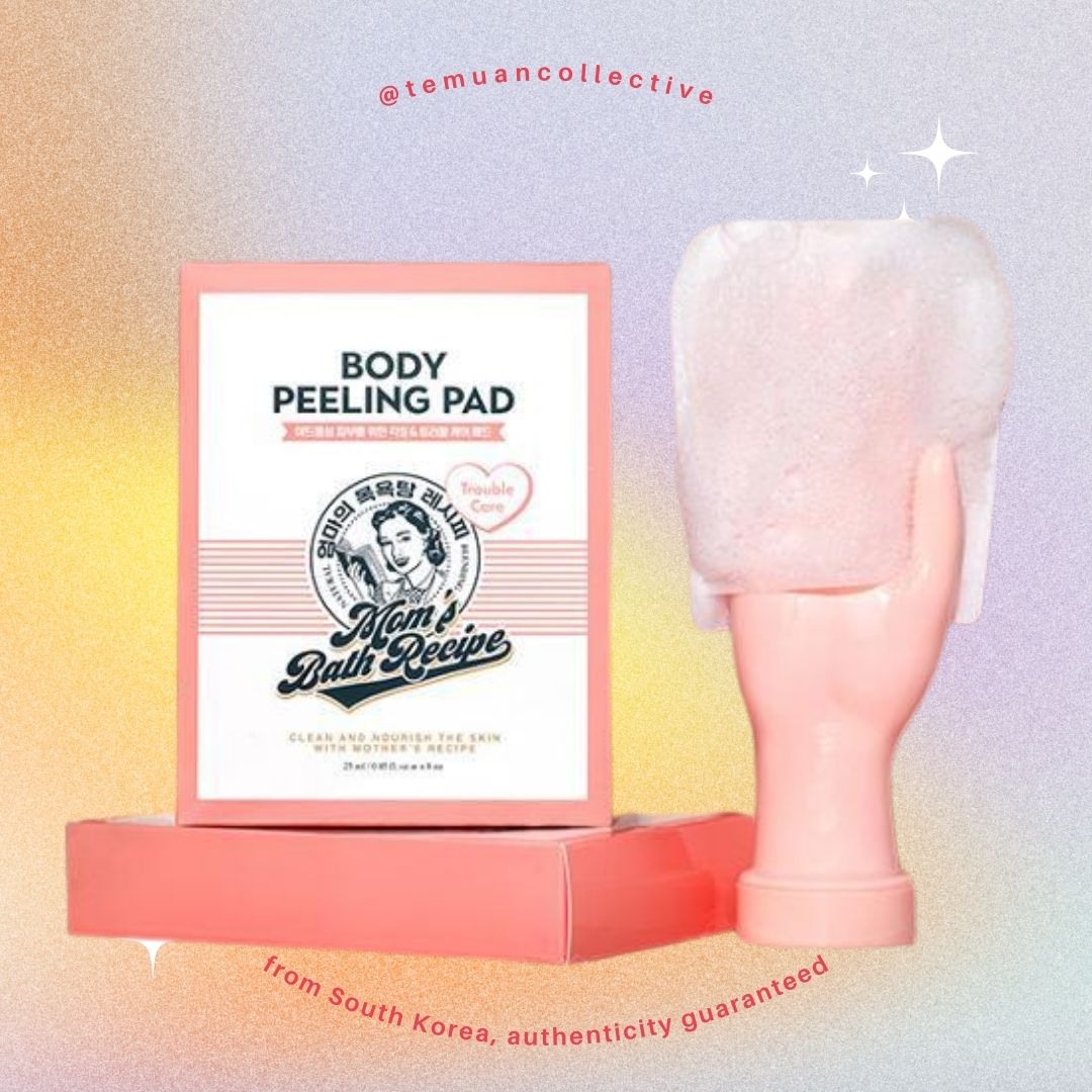 Mom's Bath Recipe Body Peeling Pad