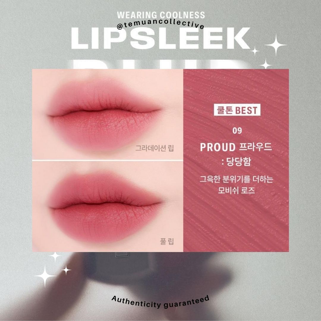 BRAYE Lip Sleek Blur 3.2g Blush On Two in One Solid Lip Cream