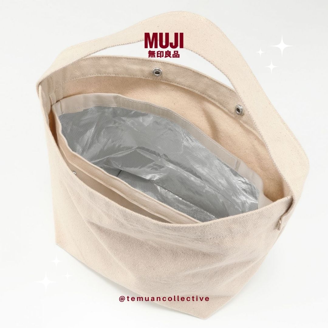 MUJI Japan Cotton Canvas Lunch Bag