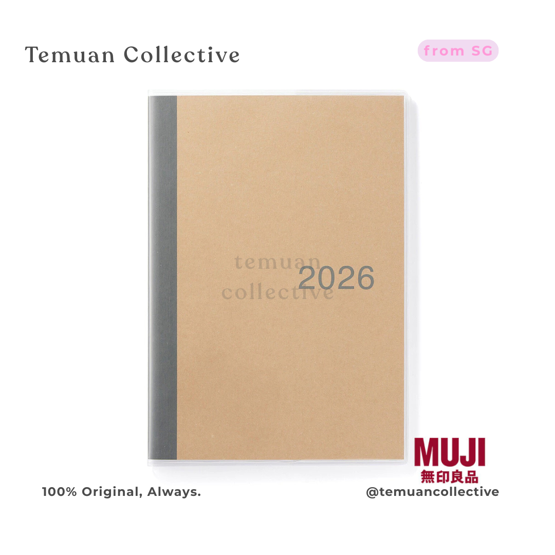 MUJI Japan Kraft Monthly and Weekly