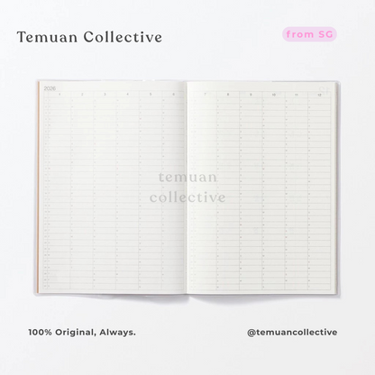 MUJI Japan Kraft Monthly and Weekly