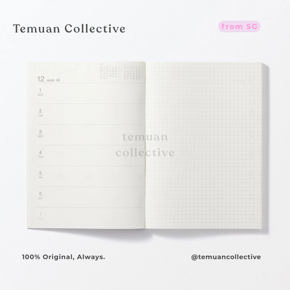 MUJI Japan Kraft Monthly and Weekly