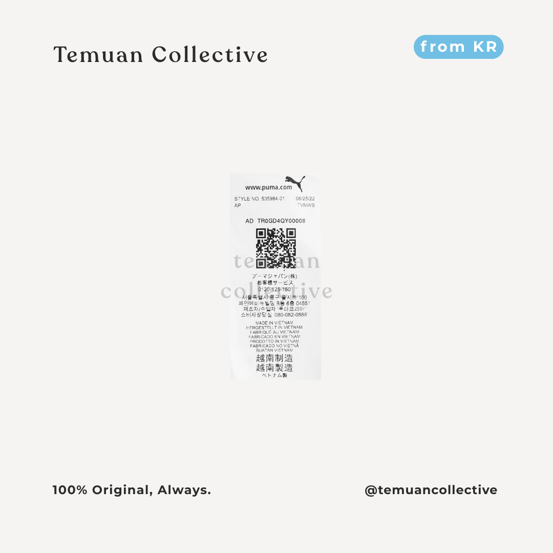 Puma × Koché Cropped Tee Black