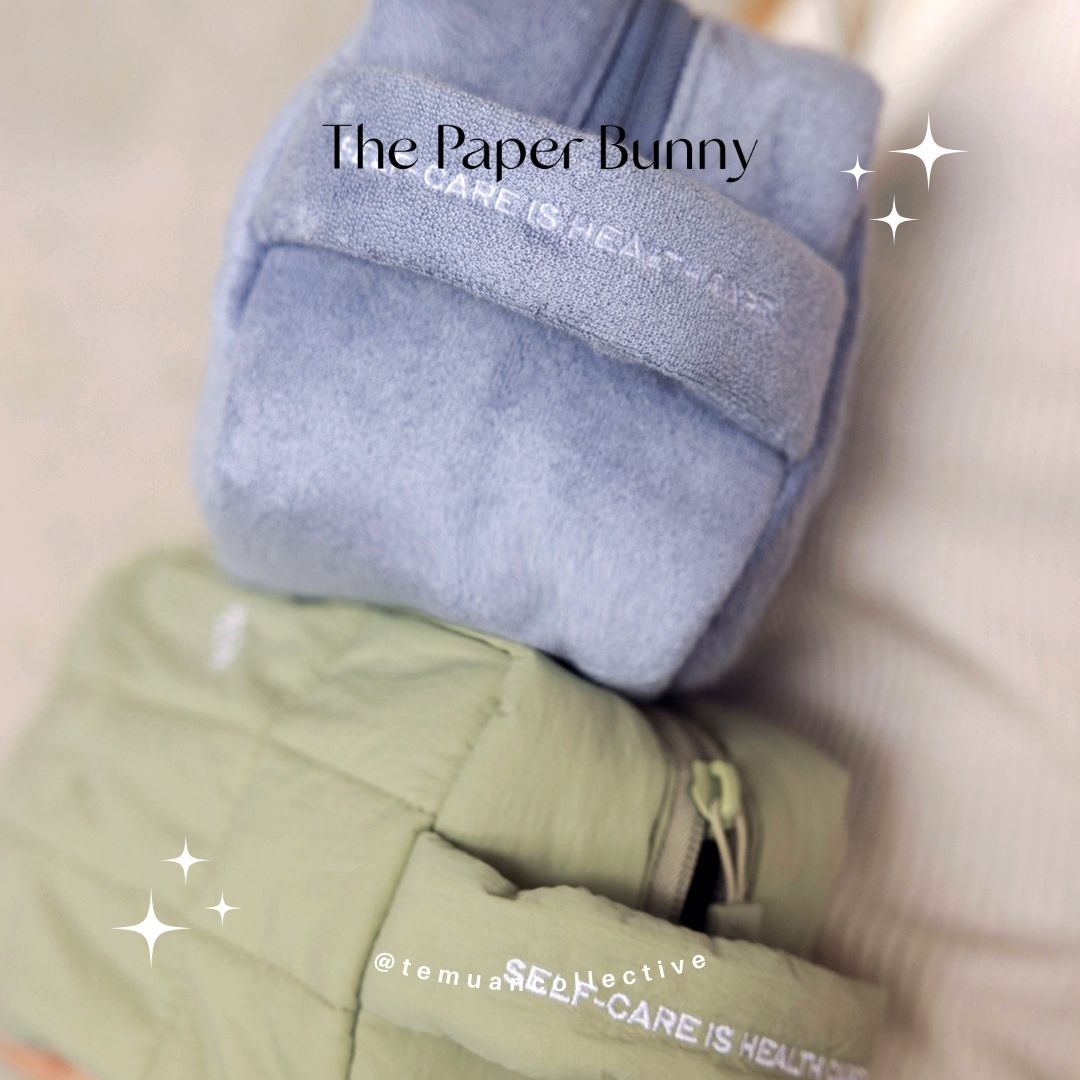 The Paper Bunny Pillow Pouch
