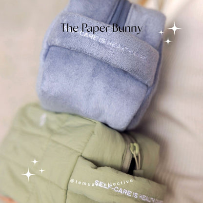 The Paper Bunny Pillow Pouch