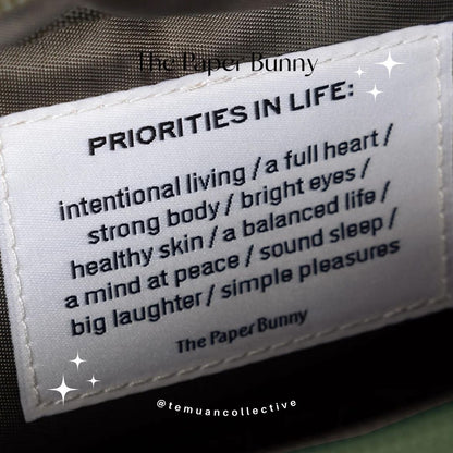 The Paper Bunny Pillow Pouch