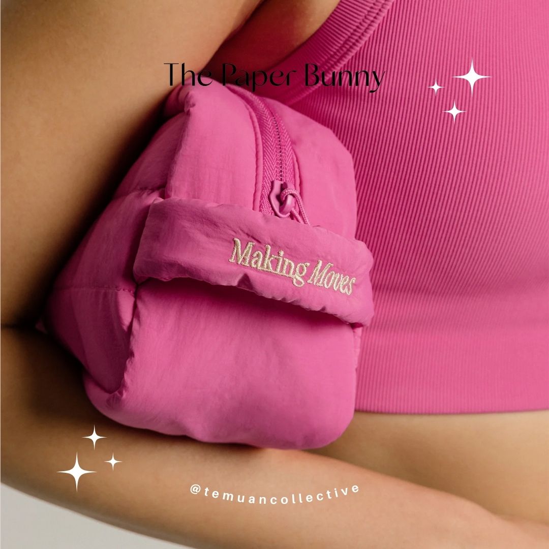 The Paper Bunny Pillow Pouch