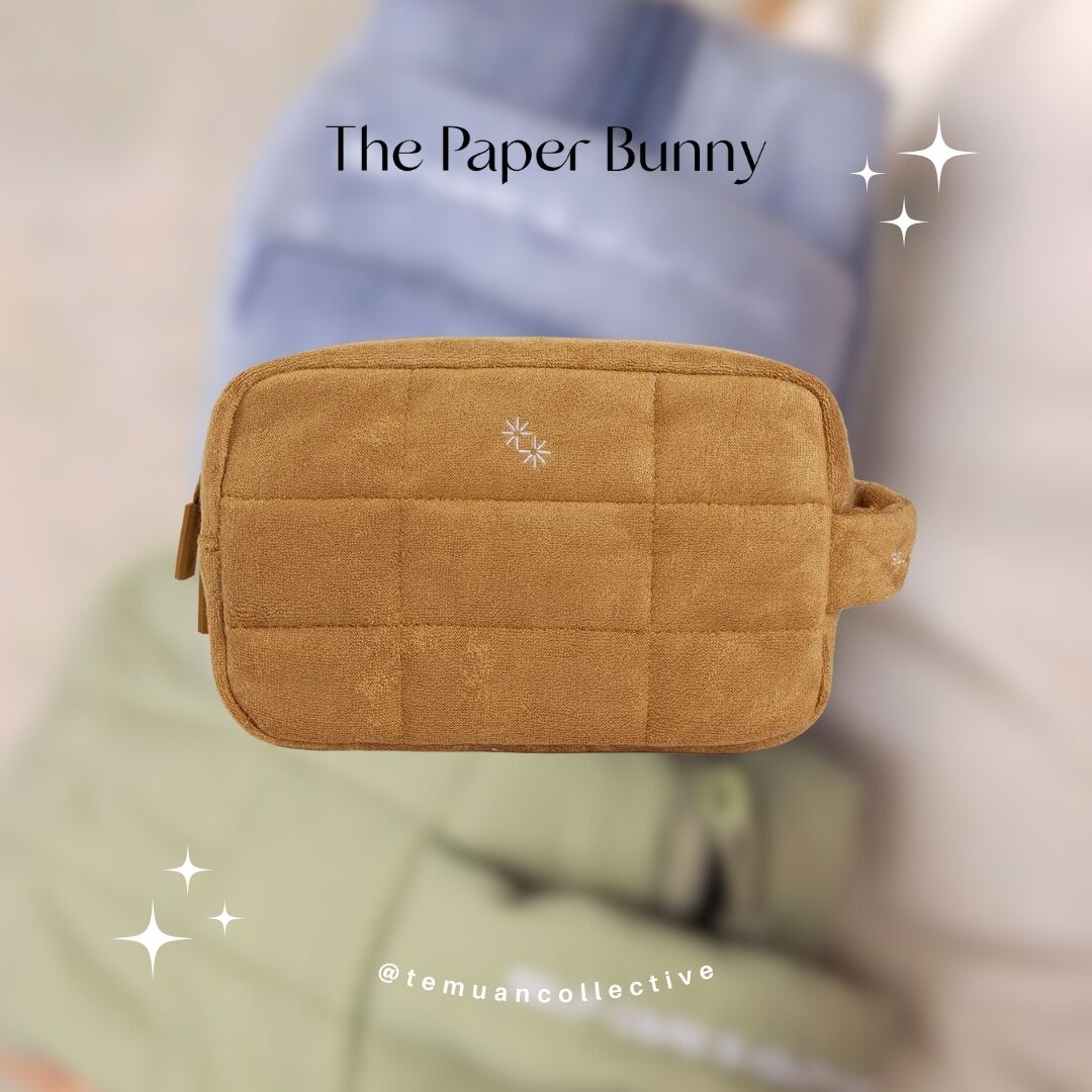 The Paper Bunny Pillow Pouch
