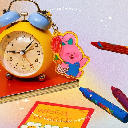 Wiggle Wiggle Acrylic Random Keyring