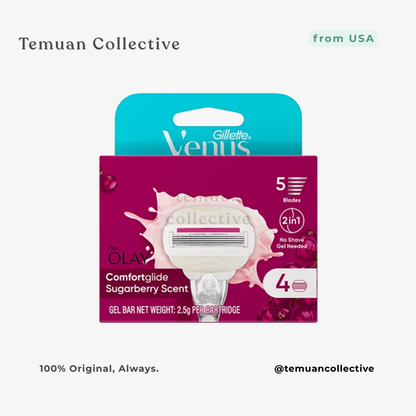 Gillette Venus Olay Comfortglide Sugarberry Razor Blades