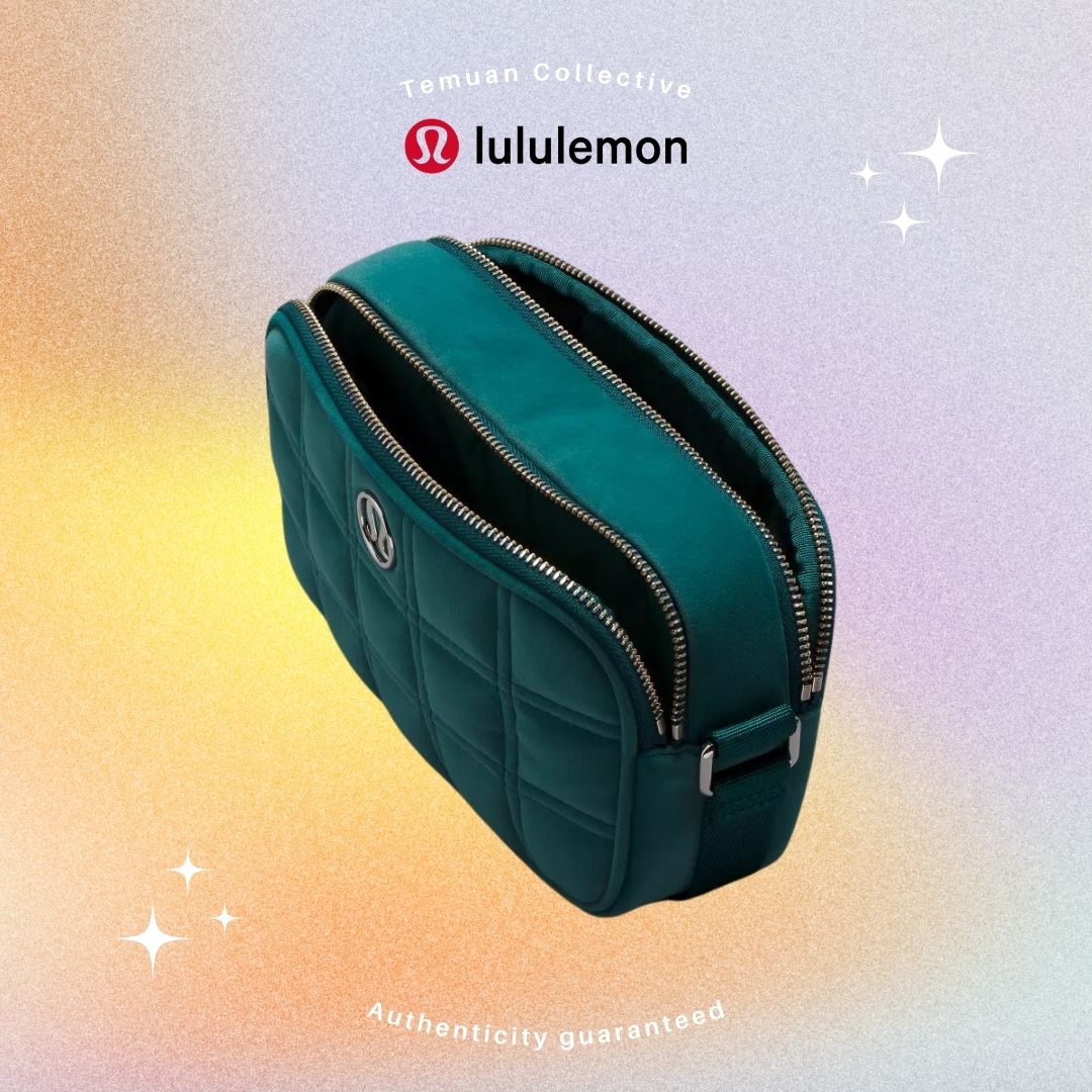 LULULEMON Crossbody Camera Bag 2L Quilted Velour