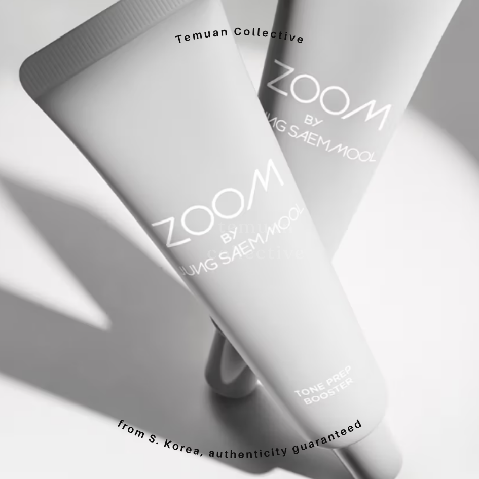 ZOOM by JUNG SAEM MOOL Sebum Down Cushion, Glossy Up Cushion, Tone Prep Booster & Makeup Fixer