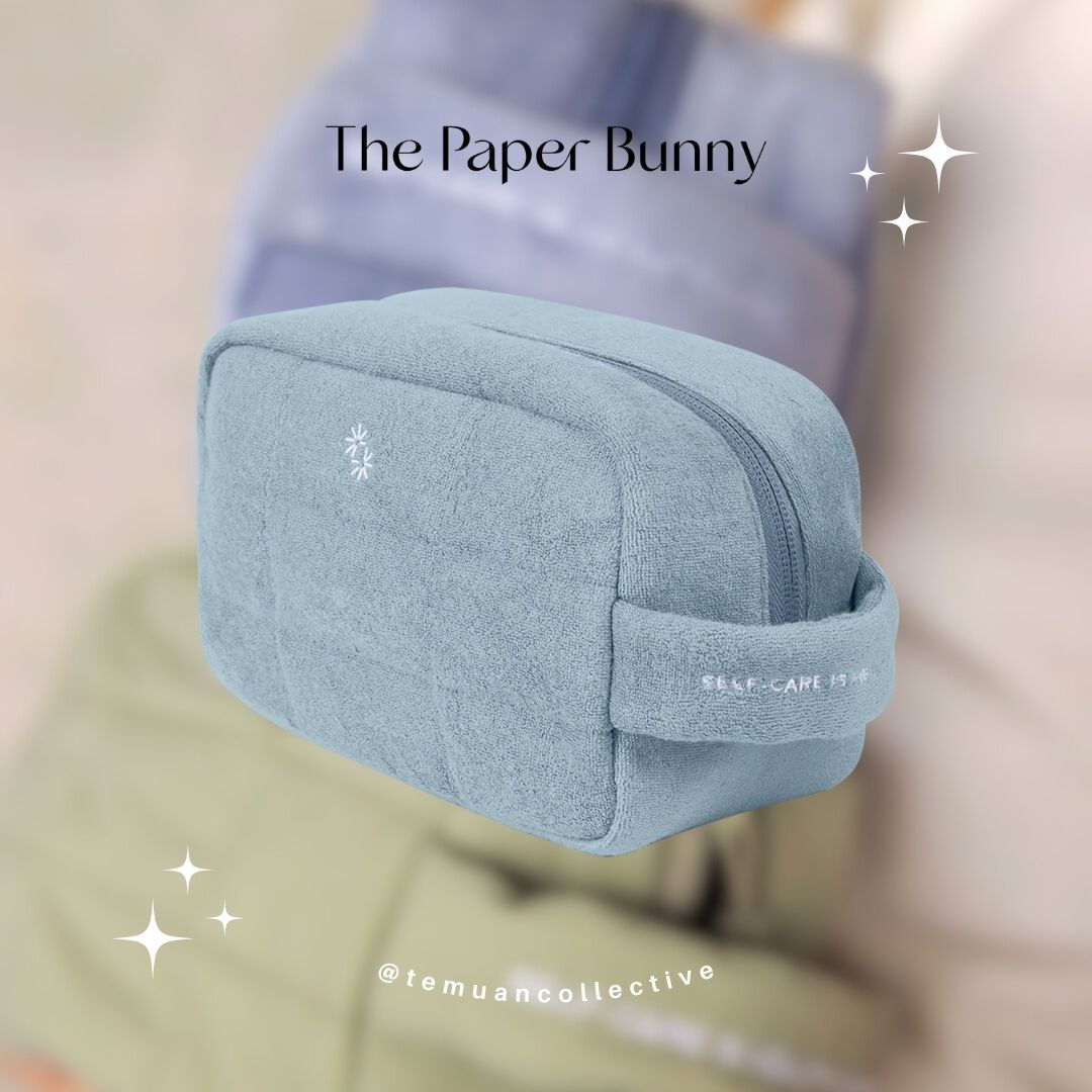 The Paper Bunny Pillow Pouch