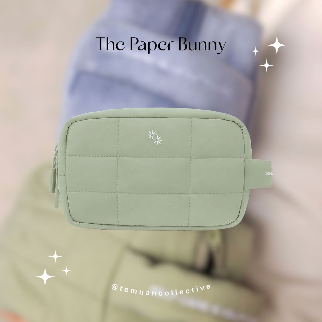 The Paper Bunny Pillow Pouch