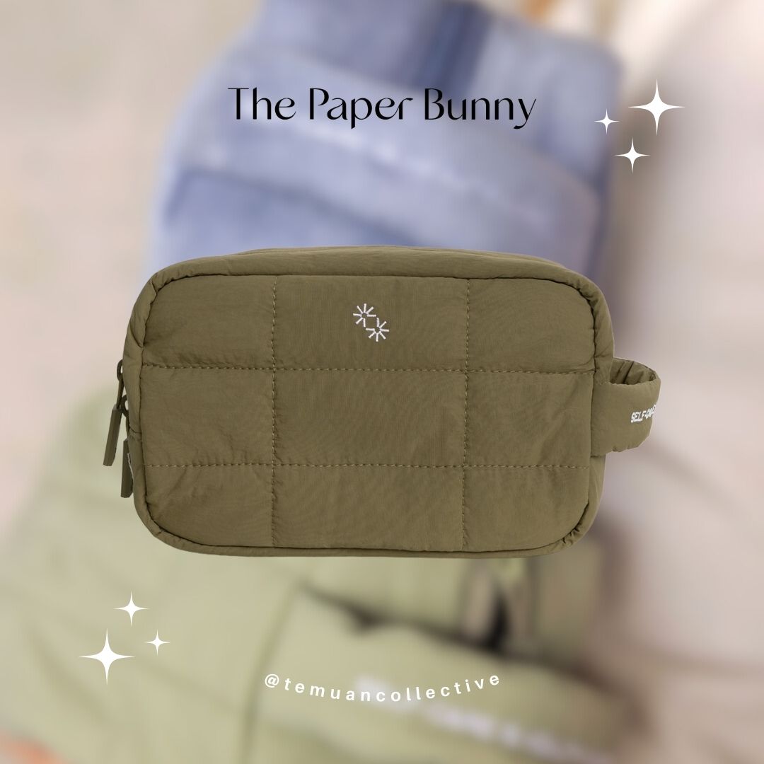 The Paper Bunny Pillow Pouch