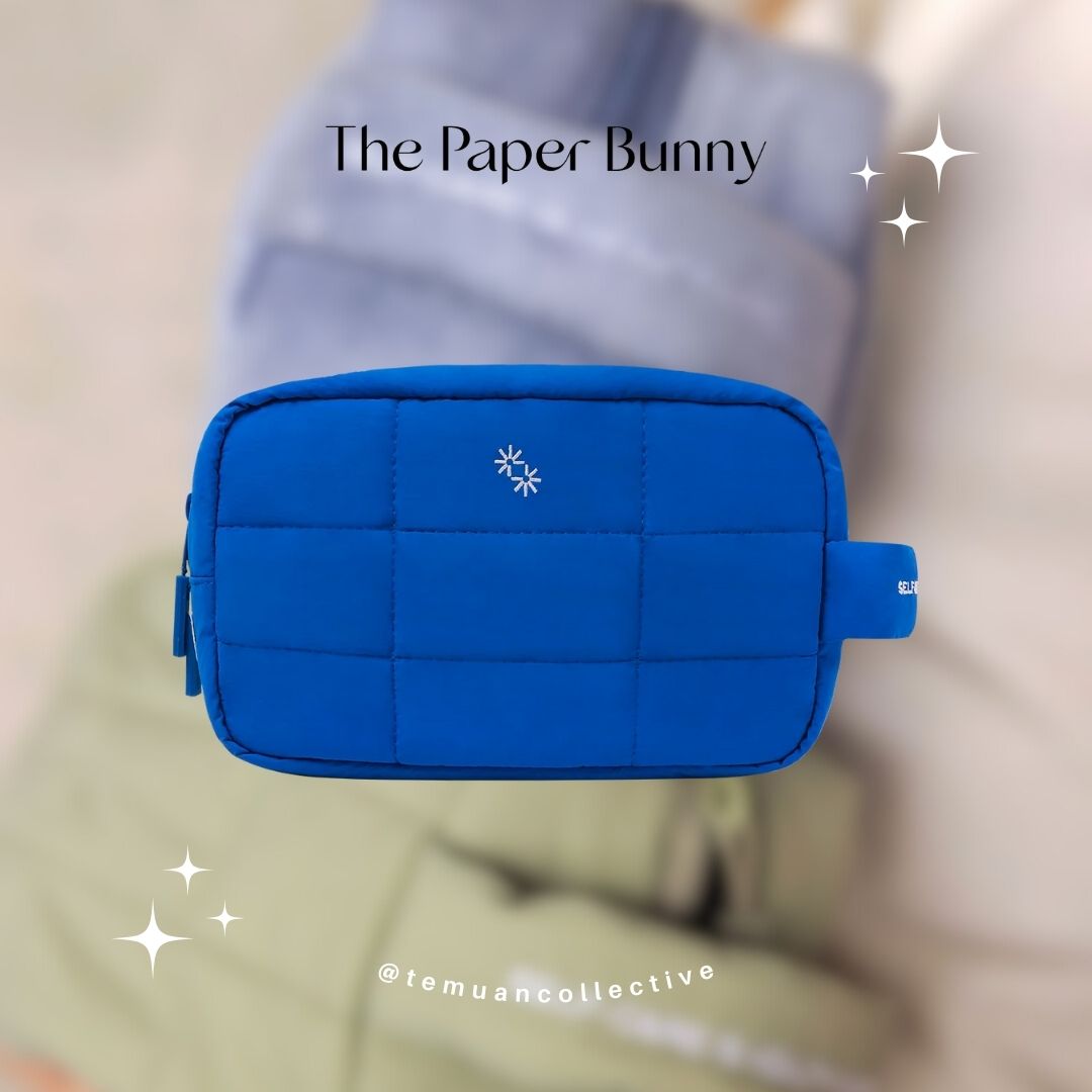 The Paper Bunny Pillow Pouch