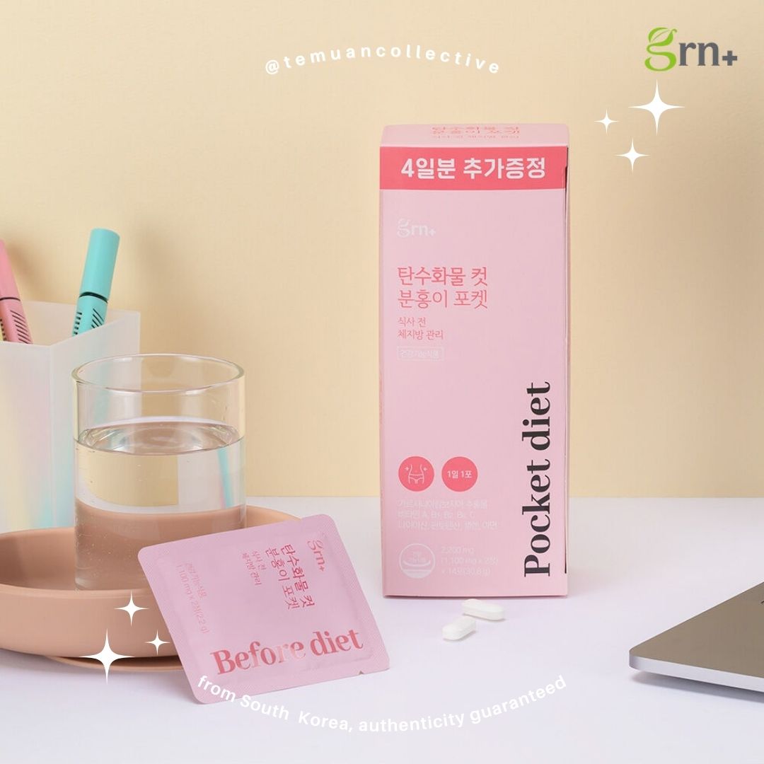 grn+ Carbohydrate Cut Pink Pocket