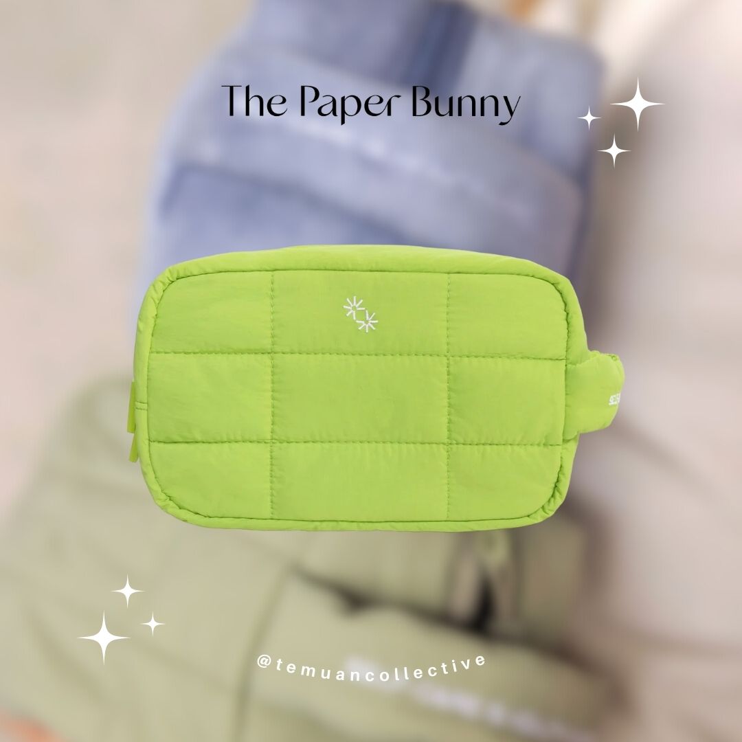 The Paper Bunny Pillow Pouch