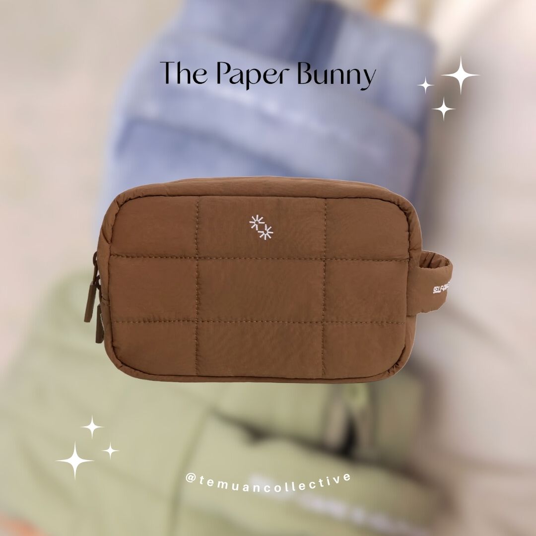 The Paper Bunny Pillow Pouch