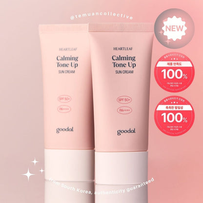 Goodal Heartleaf Calming Tone Up SunCream