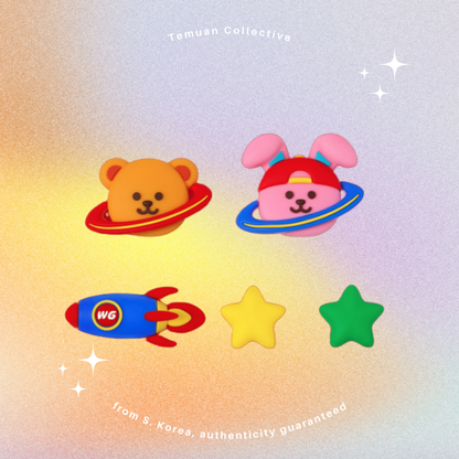 Wiggle Wiggle Silicone Charm Set