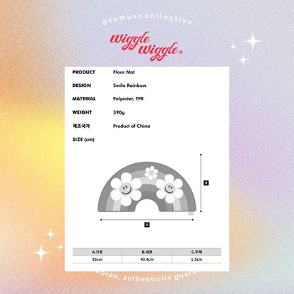 Wiggle Wiggle Korea Floor Mat