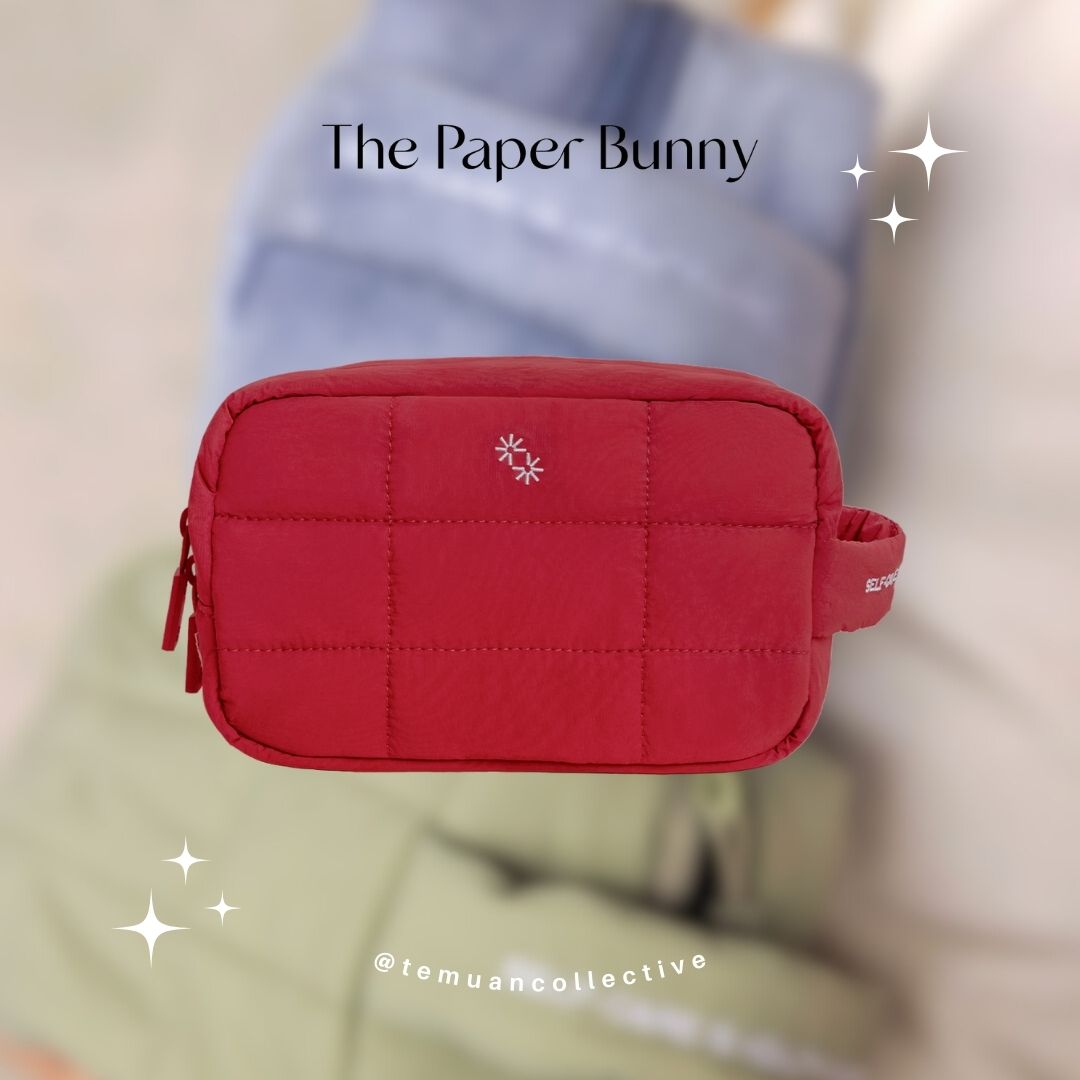 The Paper Bunny Pillow Pouch