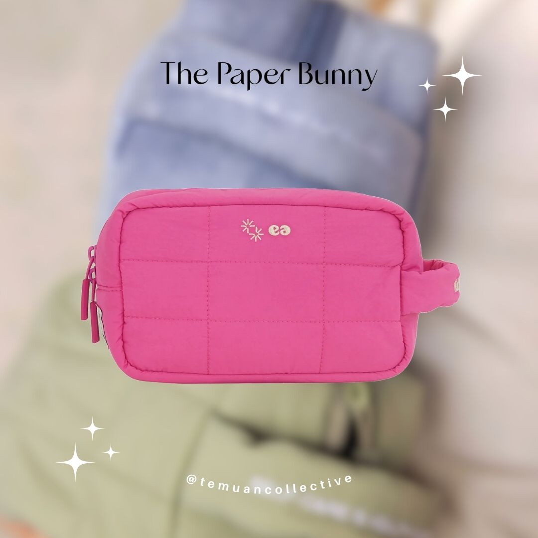 The Paper Bunny Pillow Pouch