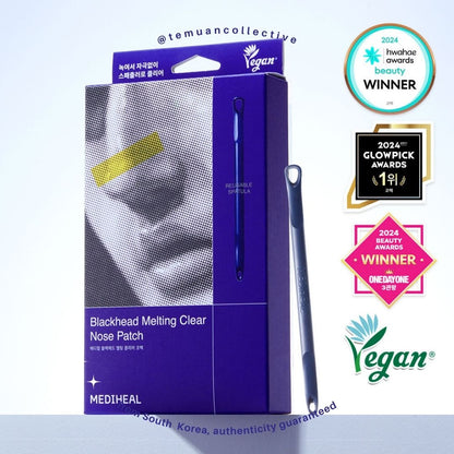 MEDIHEAL Blackhead Melting Clear Nose Patch 4P