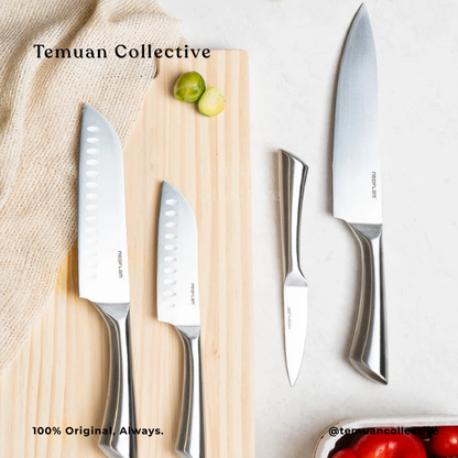 Neoflam All-Stainless Steel Excessive / Paring Knife / Steel Knife / Chinese Chef's Knife / Santoku