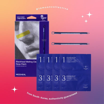 MEDIHEAL Blackhead Melting Clear Nose Patch 4P