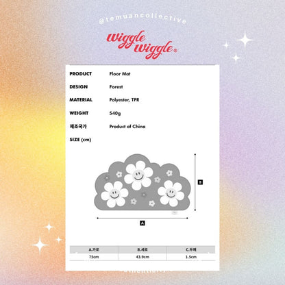 Wiggle Wiggle Korea Floor Mat