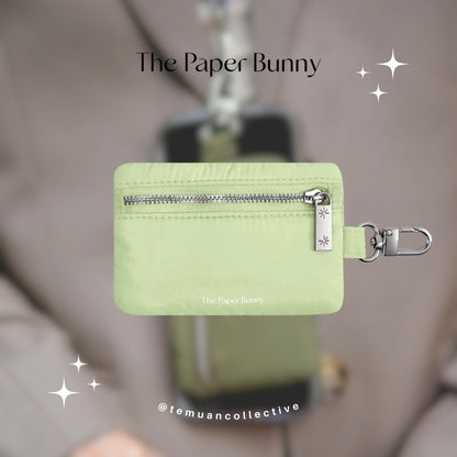 The Paper Bunny Commuter Phone Strap and Puffer Card Pouch Set