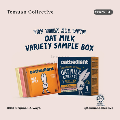 Oatbedient Oat Milk Variety Sample Box