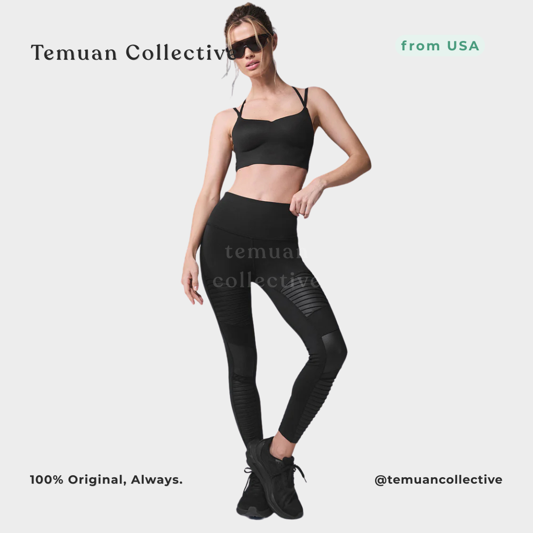 Alo Yoga High-Waist Moto Legging Black