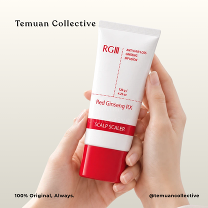 RGIII Red Ginseng RX Tonic Hair / Scalp Shampoo / Bubble Ampoule / Scalp Scaler
