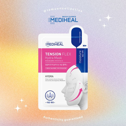 MEDIHEAL Tension Flex Soothing Hydra Mask - MEDI HEAL Face Lifting Aging Incore Complex Face Masks - Hydra